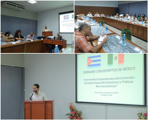 Seminario para el intercambio de experiencias con expertos México-Cuba