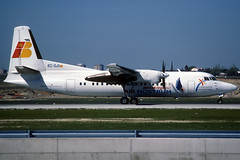Air Nostrum Fokker 50 EC-GJI MAD 03/04/1999