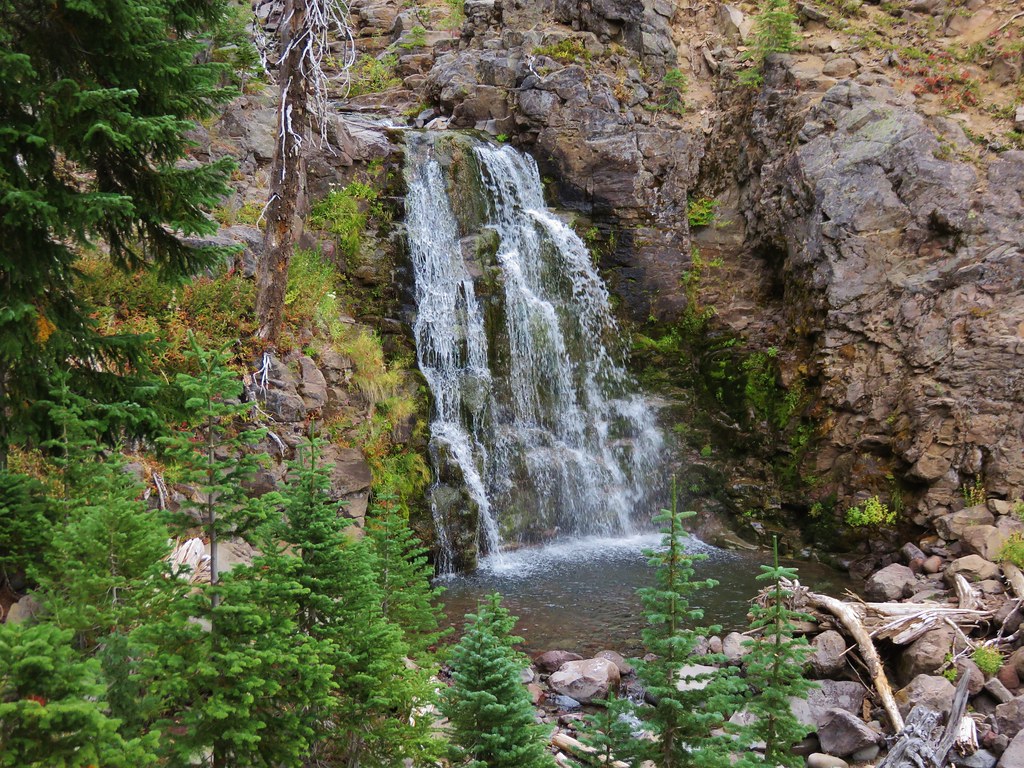 Waterfall on Crater Creek