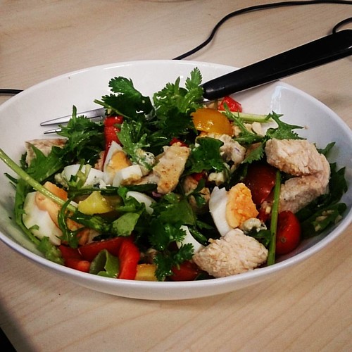 Amazing salad for lunch! #mealforameal #food