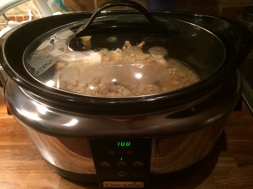 Soup in crock-pot