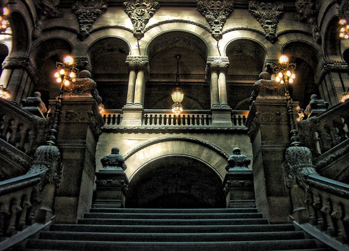 New York State Capitol ~ Albany New York ~ Million Dollar Staircase