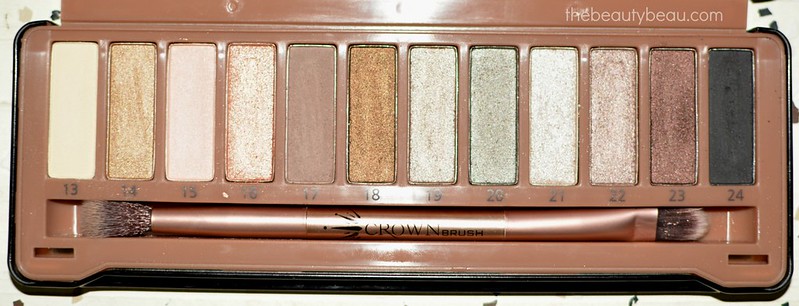 crown brush pure exposed palette
