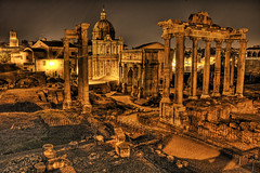 The Ruins after Dark
