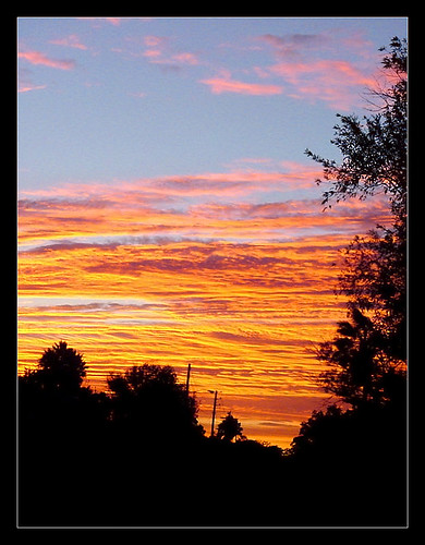 sunset sky clouds texas harlingen