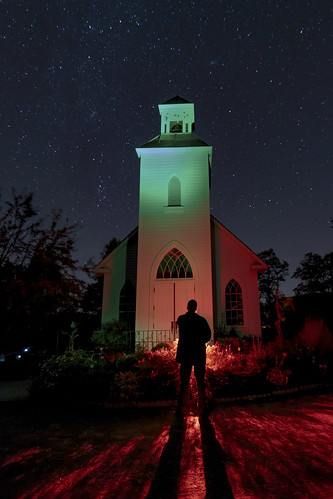 church stars colours astrophotography nightsky heavens