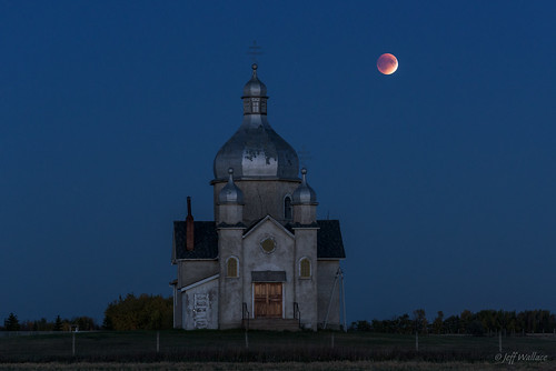 ca canada church september alberta opal lunareclipse totality 2015 supermoon superbloodmoon