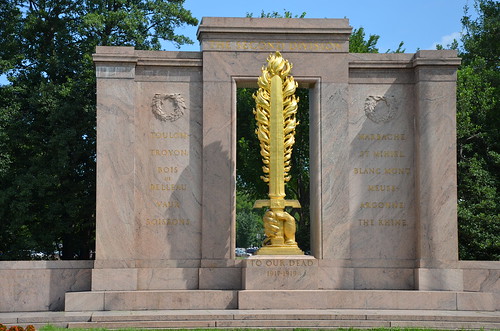 Washington DC 2nd Infantry Division war memorial Aug 15 2