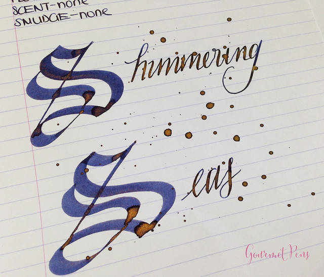 Ink Shot Review Diamine Shimmering Seas (7)