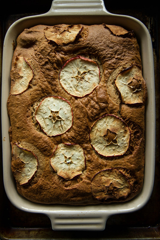 Apple Snack Cake- Gluten free and vegan