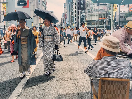 Japanese culture in Ginza