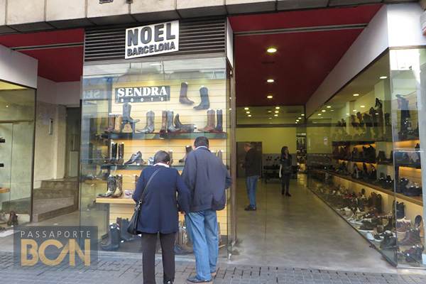 comprar sapatos em Barcelona