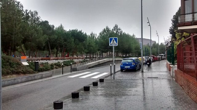 Madrid con lluvia, Nov-2015