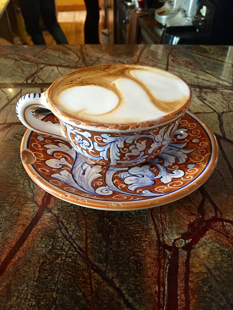 cappuccino at La Colombe