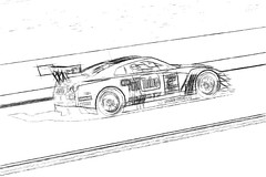 Nissan Nismo GTR GT3 #cardrawing #Pencildrawing by www.autozeichnungen.net