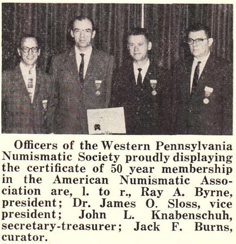 WPNS 50 years ANA membership