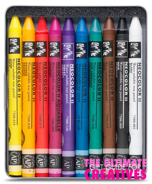 Love these! Neocolor II crayons