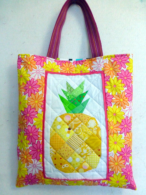 Pineapple Bag for Quilt Now