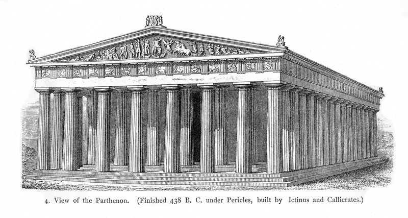 Reconstrucción del Partenón