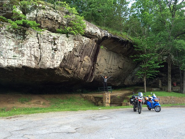 Dogpatches and Adventure Riding in Arkansas. May 15 - 21, 2015.