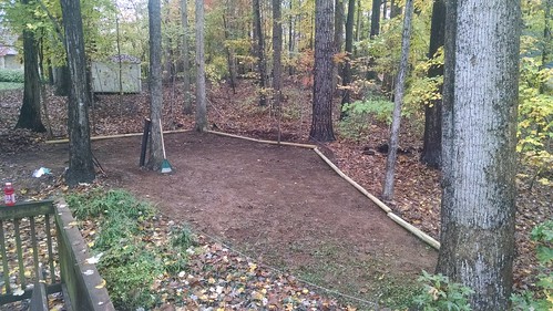 Backyard project, midway through