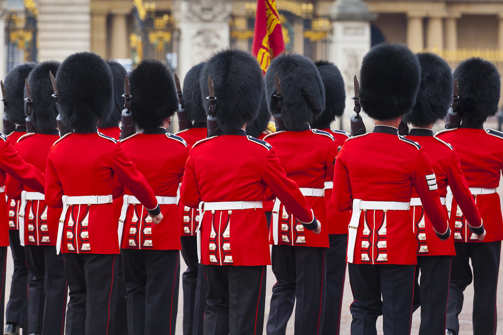 Parade des gardiens de Londres, Angleterre