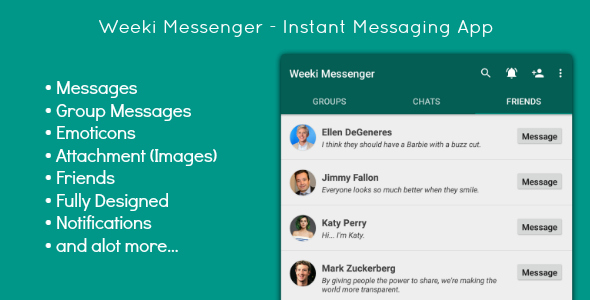 weeki-messenger-instant-messenger