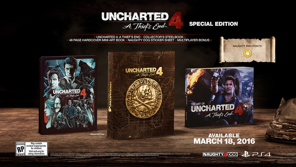 The Uncharted 4: A Thief's End Special Edition