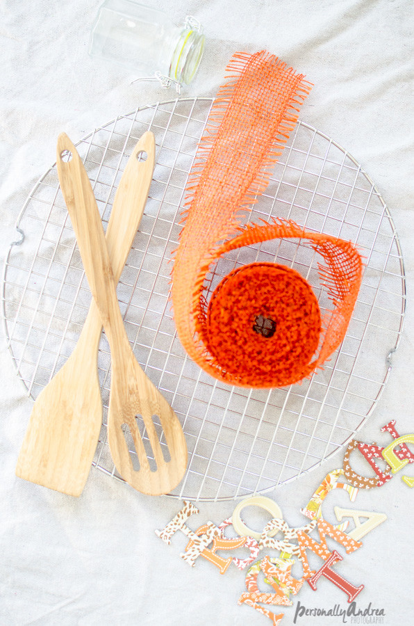 How to Make a Fall Kitchen Wreath