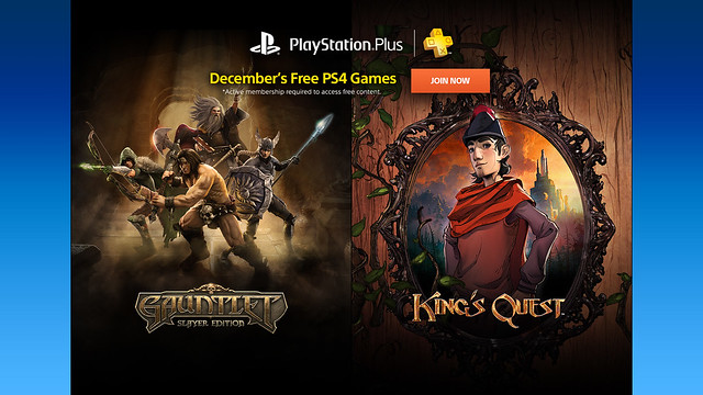 PlayStation Plus: December 2015