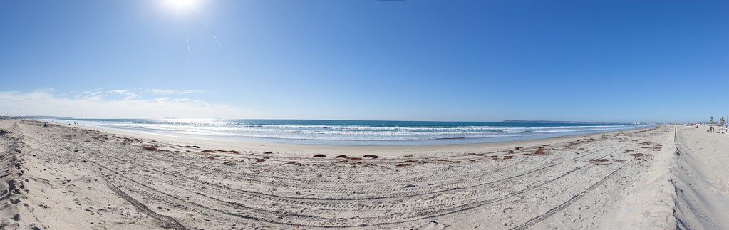 Silver Stand State Beach Panorama