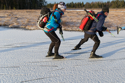 långfärdsskridsko västmanland 2017 winter västmanlandslän nature skate sala sweden skating ice sverige
