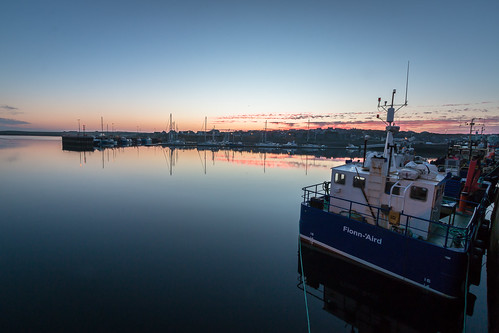 cloud sun reflection sunrise scotland pier boat fishing orkney ship alba harbour crane fishingboat kirkwall
