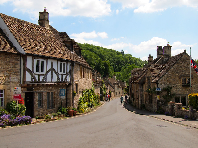 Castle Combe in the Cotswolds