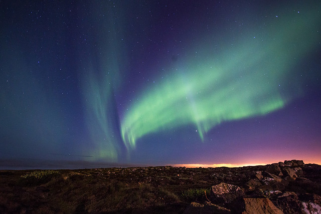 Aurora Borealis near Reykjavik I