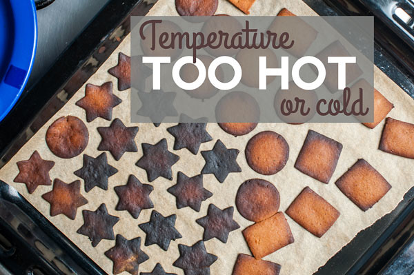 Electric oven temperature too hot or cold