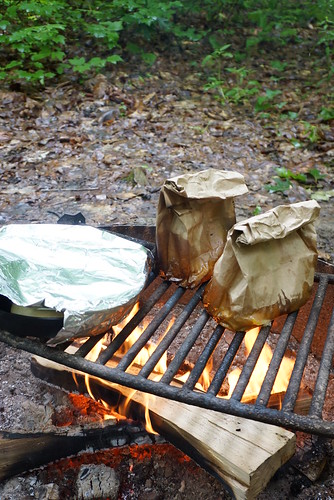 camp breakfast in the bag