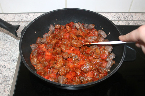 36 - Tomaten mit anbraten / Braise tomatoes