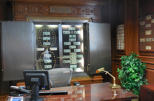 First National Bank in Marquette MI coin room