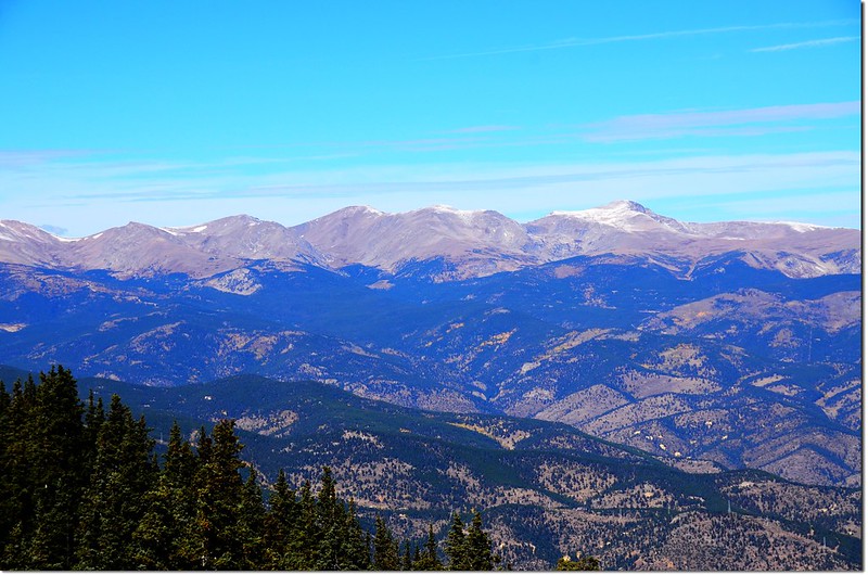 James Peak Wilderness from Squaw Mountain