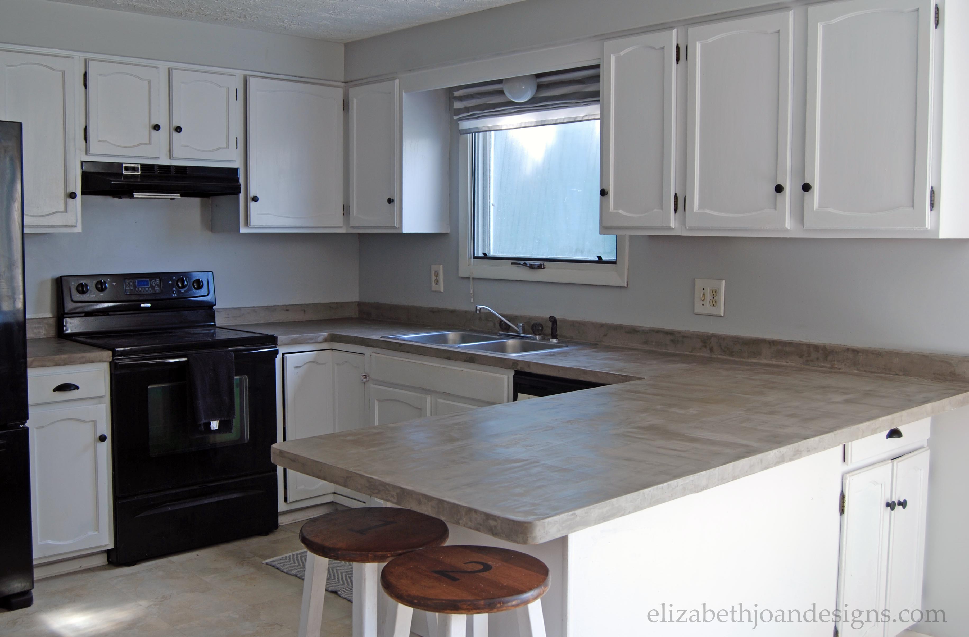 Our Experience With Ardex Concrete Counters Elizabeth Joan Designs
