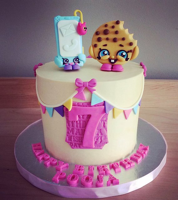 Shopkins Themed Cake from Kakes by Kristi