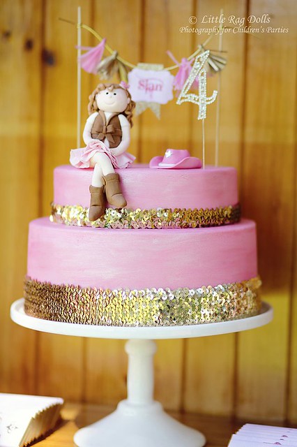 Cowgirl's and Indian's Cake by Sweets Marquee