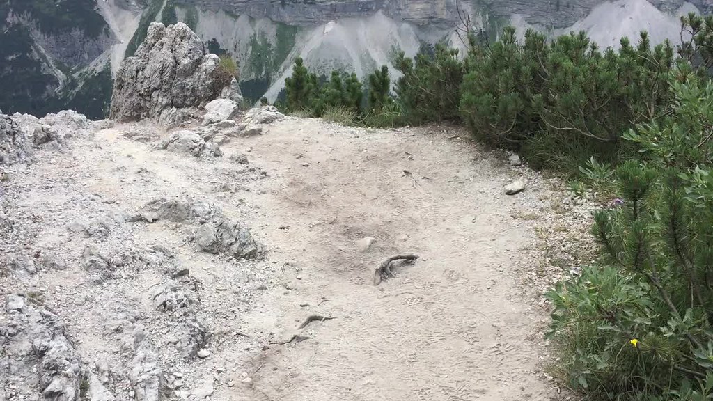 Trail in Brenta Dolomites