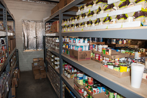Full Pantry at the Emergency Aid of Boulder City.