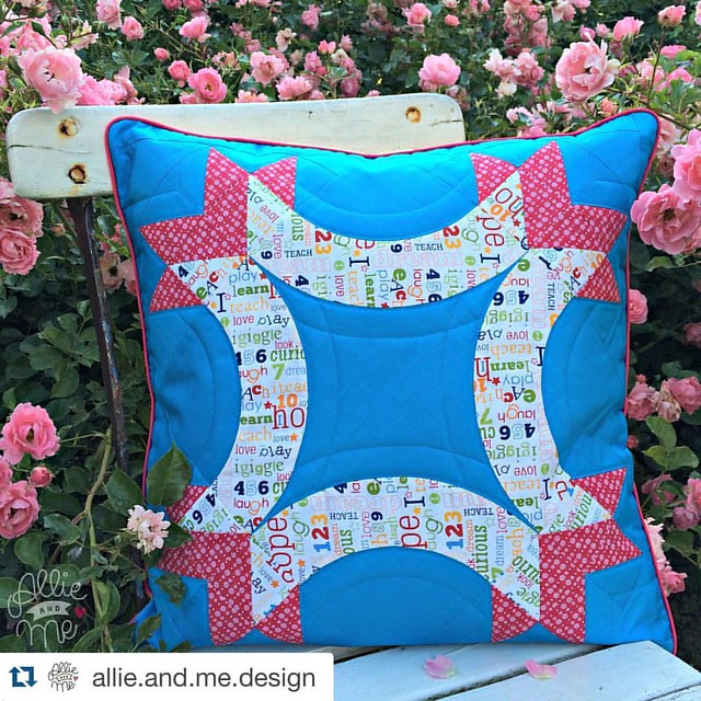 #Repost @allie.and.me.design with @repostapp.  This is Gesine's version of the #bffquilt. Thank you Gesine for making such a lovely project and your beautiful picture! ・・・ Einen wunderschönen guten Morgen euch allen ? #bestfriendsforever #bff #