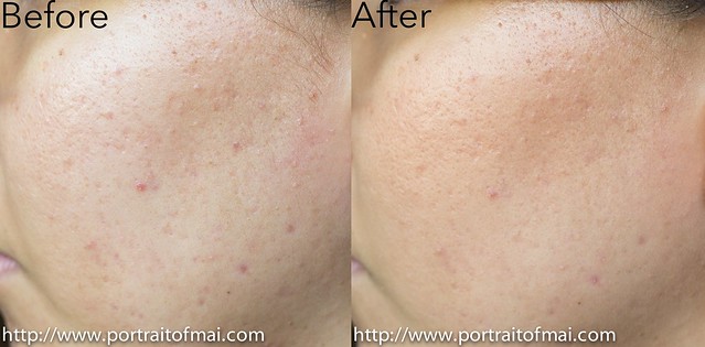 luminess air airbrush makeup before and after