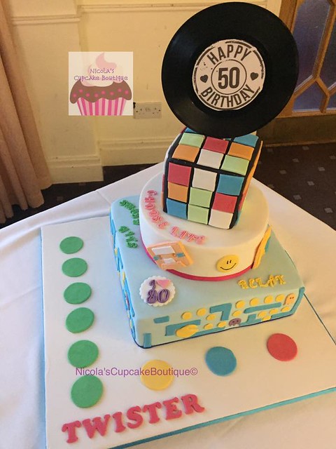 Cake by Nicola Claire Khan of Nicola's Cupcake Boutique