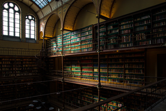 Library in the Rijksmuseum, Amsterdam