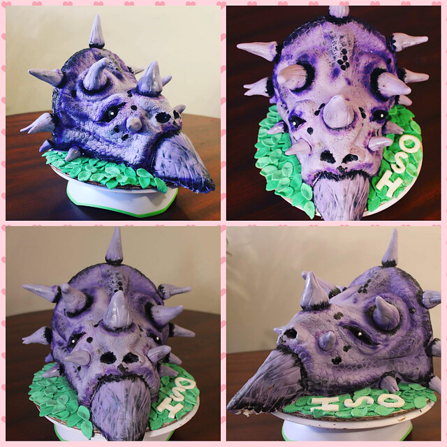 Triceratops Cake by Sanchita Tiwari